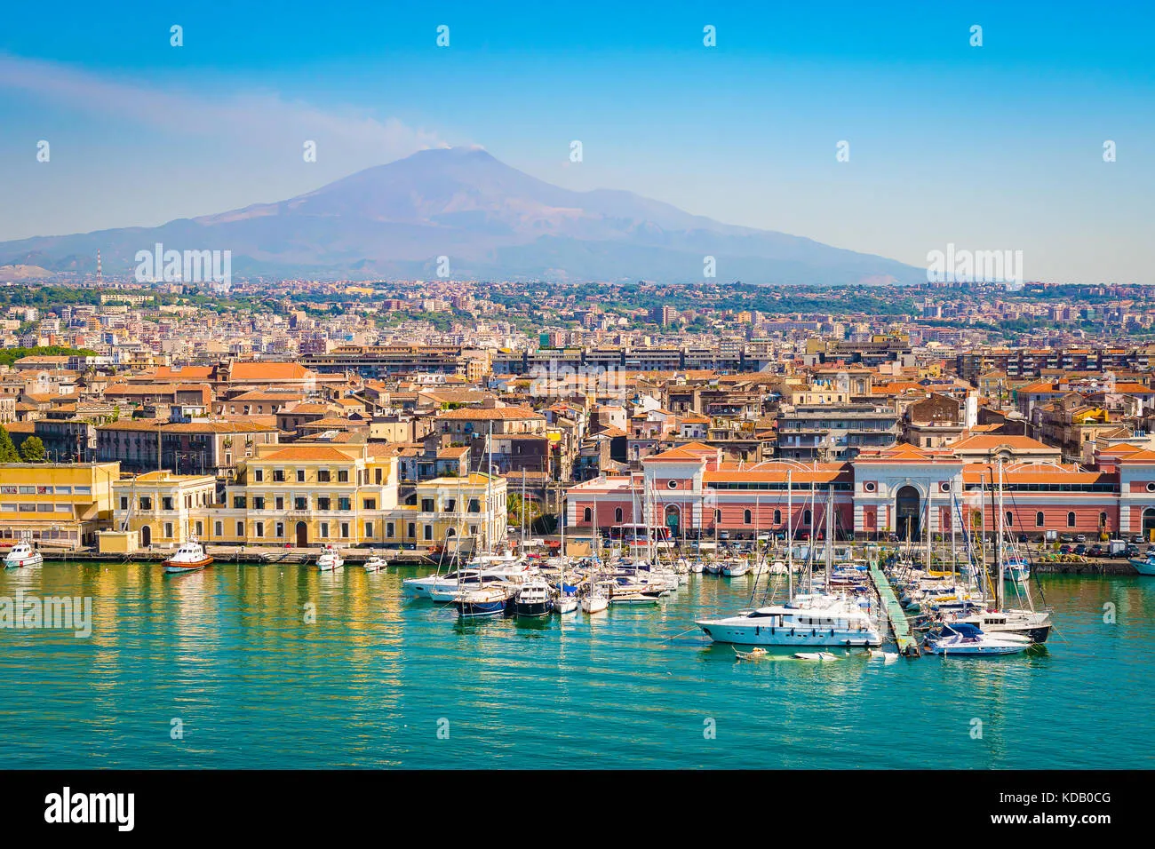 A cityscape image of Duomo Square in Catania, Sicily, Italy
